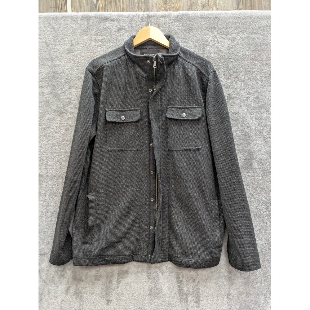 Banana Republic XL Textured Field Chore Jacket Minimalist Preppy